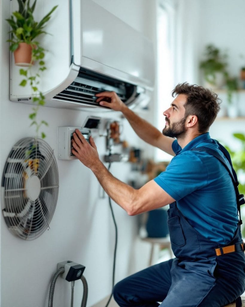Reparador experto en bombas de calor, ofreciendo soluciones rápidas y efectivas en Marbella